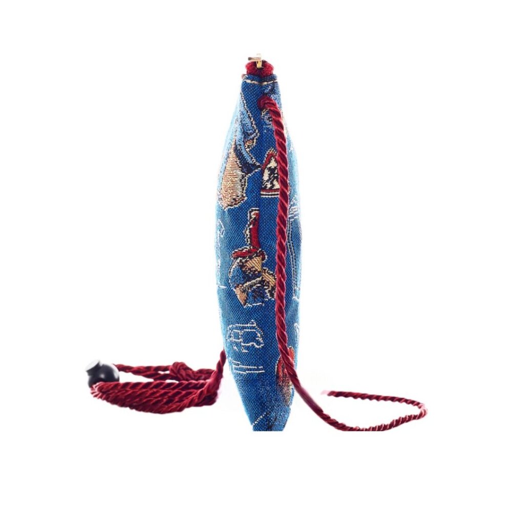 Paddington Bear Signare Tapestry Crossbody Phone Bag Mini Purse Blue - Picture 9 of 13